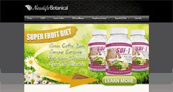 Desktop Screenshot of newlifebotanical.com