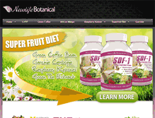 Tablet Screenshot of newlifebotanical.com